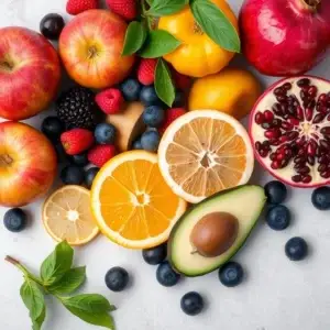 Multiple fruits that reduce cholesterol